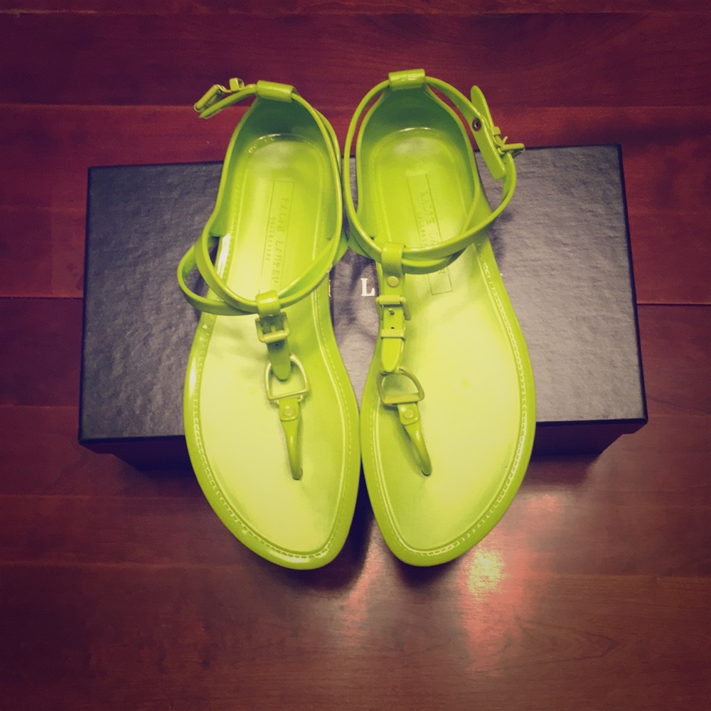 Ralph Lauren Karly Jelly sandals in Mojitolime